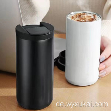 Benutzerdefinierte Großhandel isolierte Edelstahl-Tee-Kaffeetasse